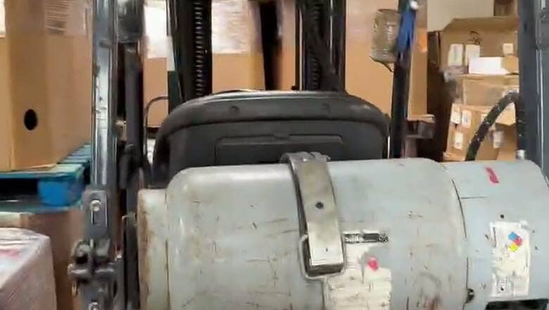 Mobile warehouse pallet walkthrough video